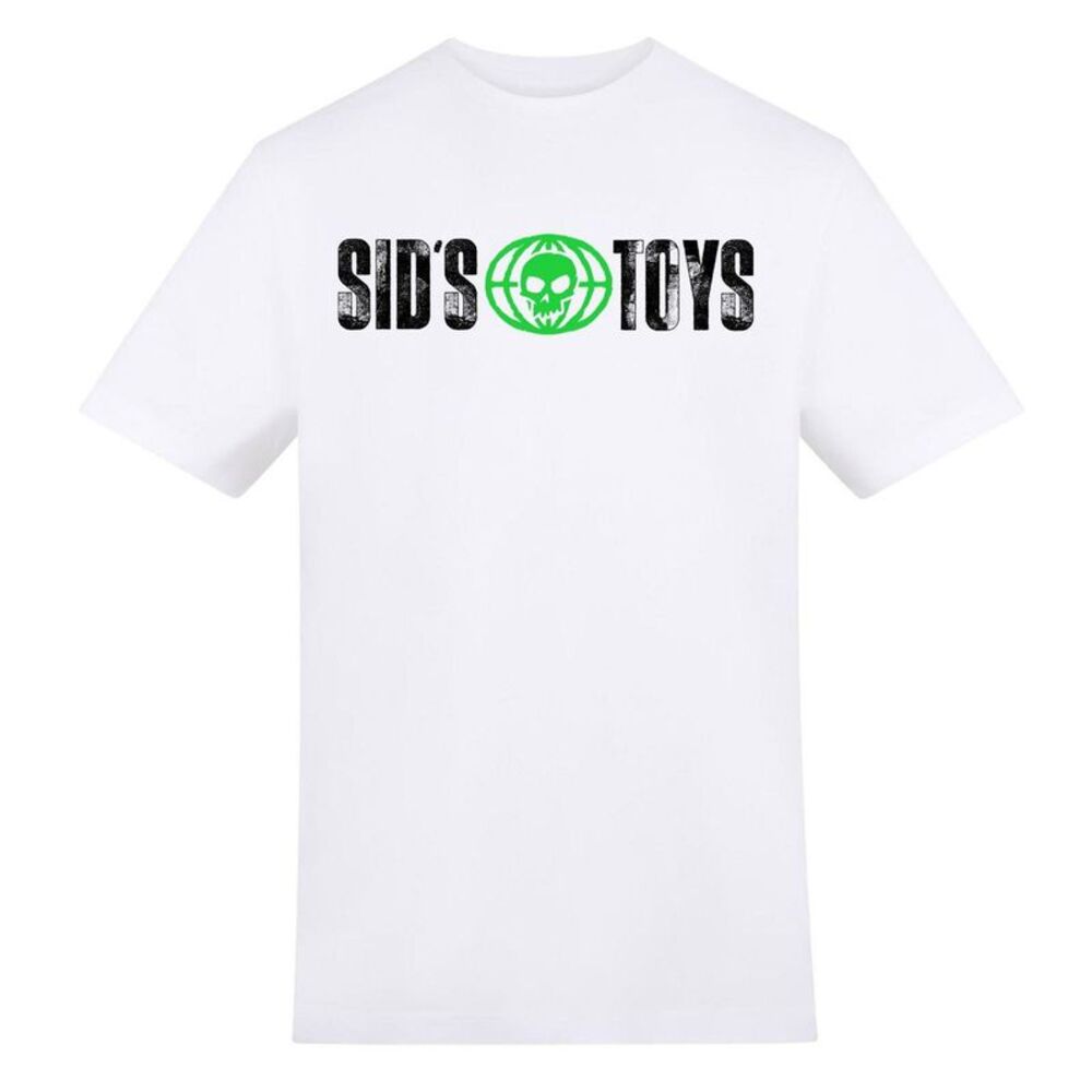 Toy Story Unisex Adult Sid�'s Toys Printed T-Shirt / White